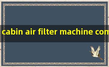 cabin air filter machine company
